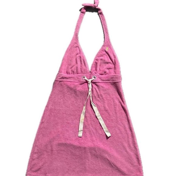 Rare y2k Ralph Lauren Halter Beach Cover up Dress - mordernwear.com
